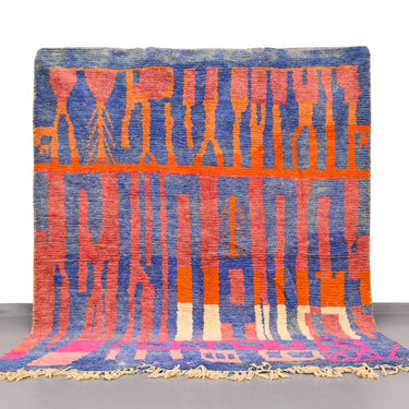 Vintage Moroccan Rug 8.2 x 10 feet / 250 x 304 cm - Ettilux Home